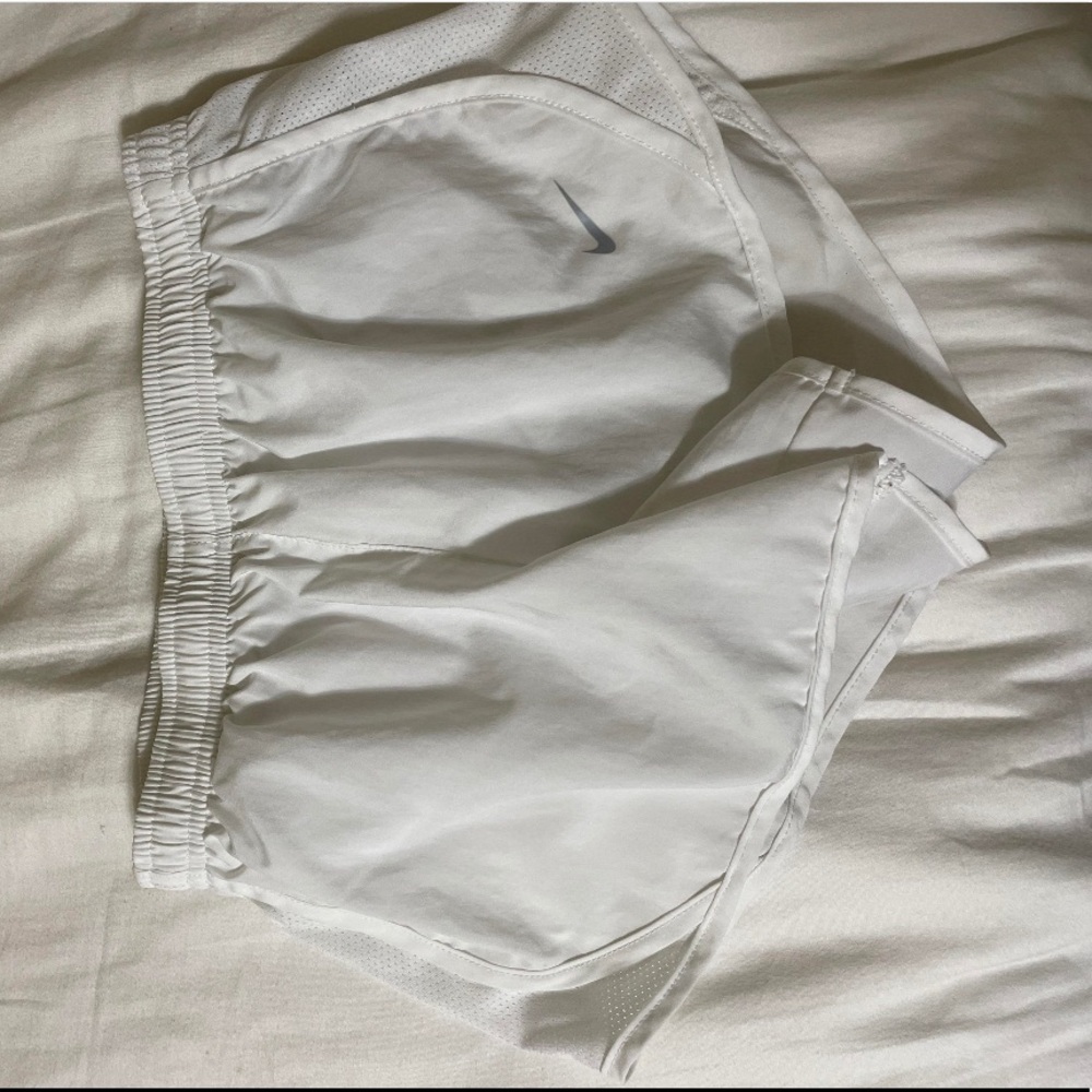 Nike white shorts